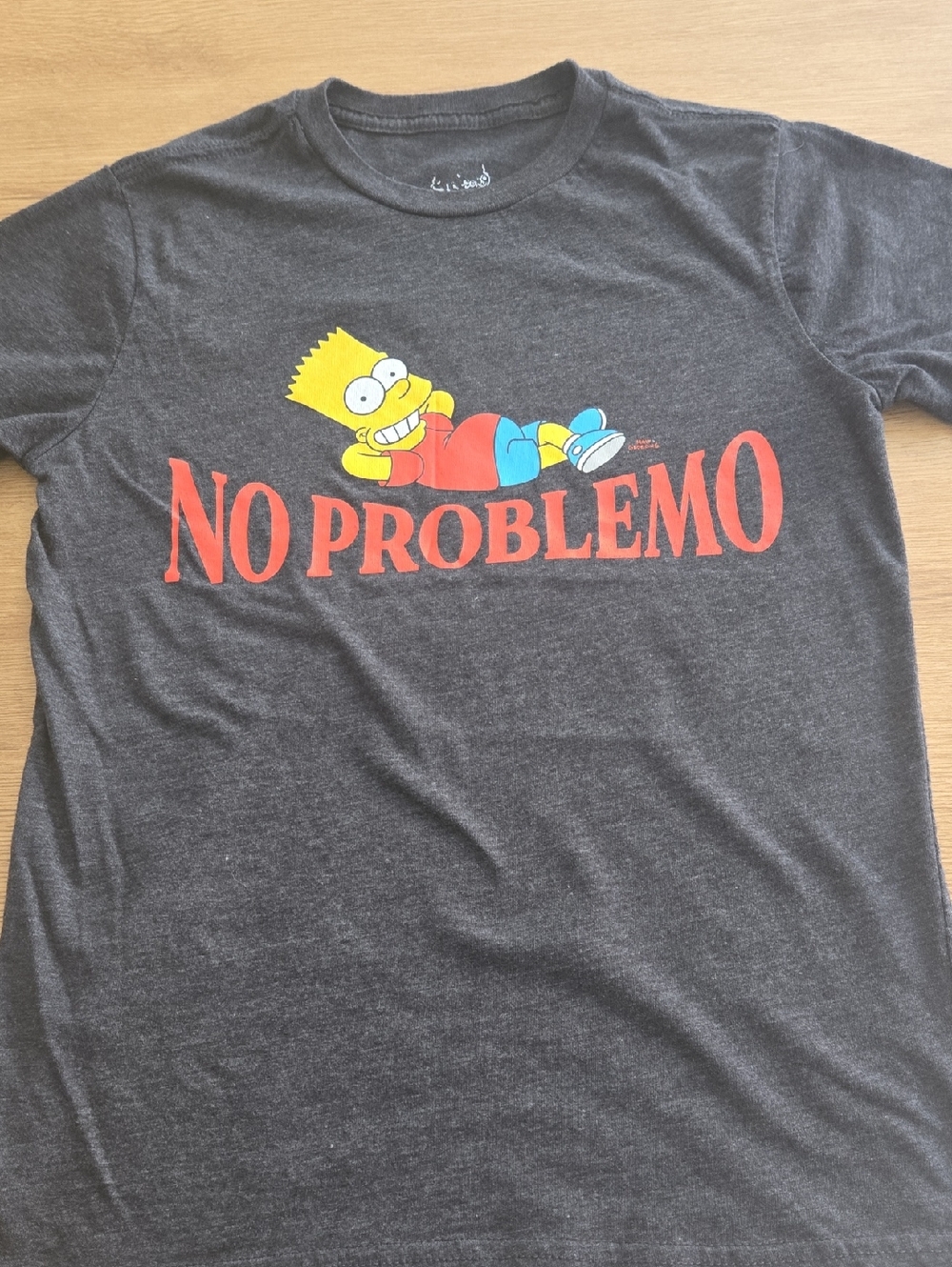 Graphic Tee with Bart Simpson